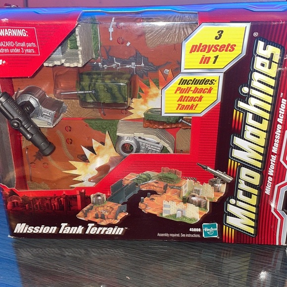 Mission Tank Terrain Micro Machines - Picture 1 of 11
